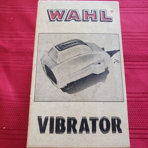 Wahl White and Black Theraputic Massage Vibrator in Box Vintage Tested